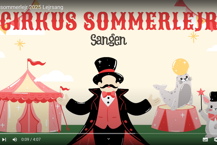 Hør årets lejrsang